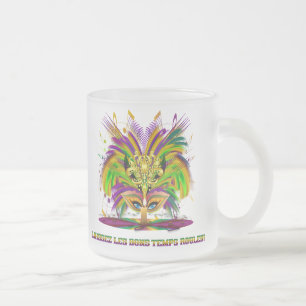Mardi-Gras-Mask-The-Queen-V-4 Matglas Koffiemok
