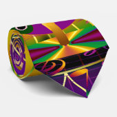 Mardi Gras Mask-The Witch Doctor V-1 Stropdas (Opgerold)