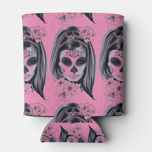 Mardi Gras Mask Thunder_Cove Blikjeskoeler (Achterkant)