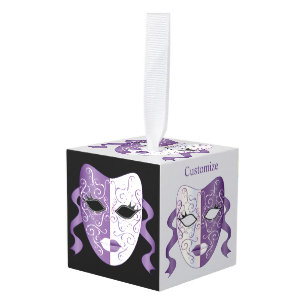 Mardi Gras Mask Thunder_Cove Kubus Ornament