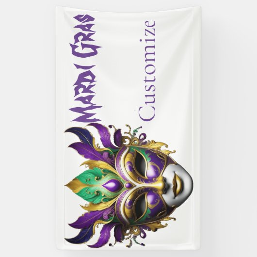 Mardi Gras Mask Thunder_Cove Spandoek (Verticaal)