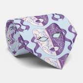 Mardi Gras Mask Thunder_Cove Stropdas (Opgerold)