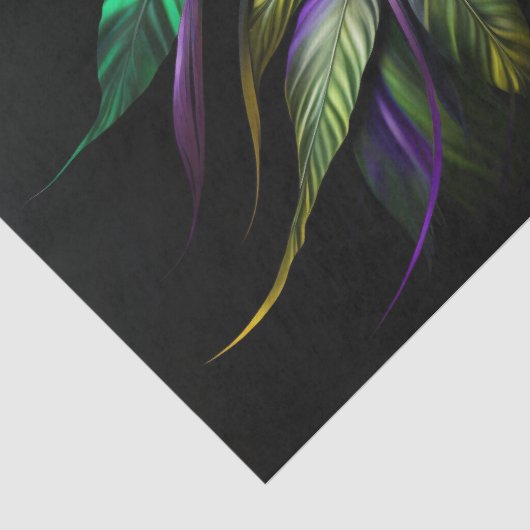 Mardi Gras Mask Tissuepapier (Detail)