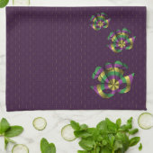 Mardi Gras Masker Handdoek (Gevouwen)