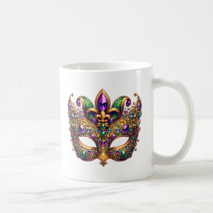 Mardi Gras-masker Koffiemok