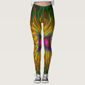 Mardi Gras masker Leggings (Voorkant)