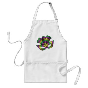 Mardi Gras Masker Schort