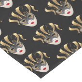 Mardi Gras Masker Tafelloper (Hoek)