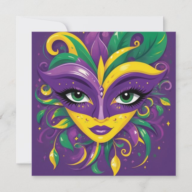 Mardi Gras Maskerade  (Voorkant)
