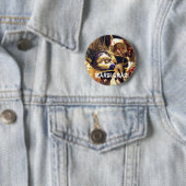 Mardi Gras Maskers Button (In situ)