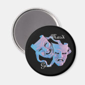 Mardi Gras Masque Magnet (Recto/Verso)