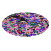 MARDI GRAS MASQUERADE BALL MASK confetti Snijplank (Hoek)