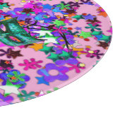 MARDI GRAS MASQUERADE BALL MASK confetti Snijplank (Hoek)