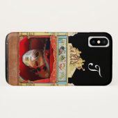 MARDI GRAS MASQUERADE BALL THEATER Monogram Case-Mate iPhone Case (Achterkant (horizontaal))