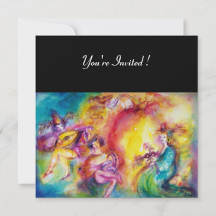 Mardi Gras Masquerade Ball tijdens de CARNIVAL Kaart