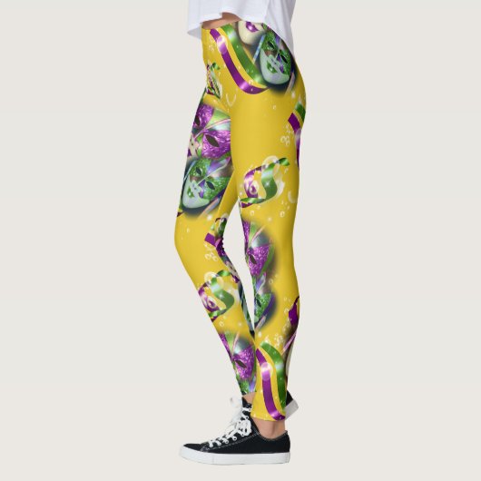 Mardi gras masquerade costuum party leggings (Links)