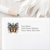 Mardi Gras Masquerade Etiket (Insitu)