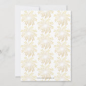 Mardi Gras Masquerade Invitation de fête d'anniver (Dos)