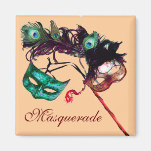 MARDI GRAS MASQUERADE PARTIJ MAGNEET