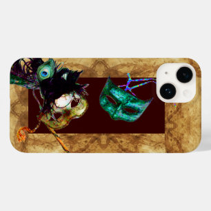 MARDI GRAS MASQUERADE-perkament Case-Mate iPhone 14 Hoesje
