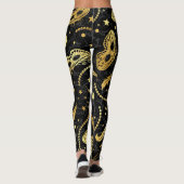Mardi Gras Masquerade Pop Fashion Leggings (Dos)