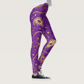 Mardi Gras Masquerade Pop Fashion Leggings (Droite)