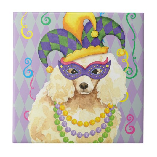 Mardi Gras Miniature Podle Tegeltje (Voorkant)