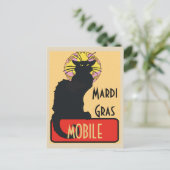 Mardi Gras, Mobiel, AL Briefkaart (Staand voorkant)