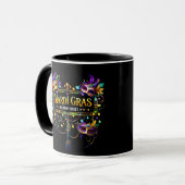 Mardi Gras Mok (Voorkant links)