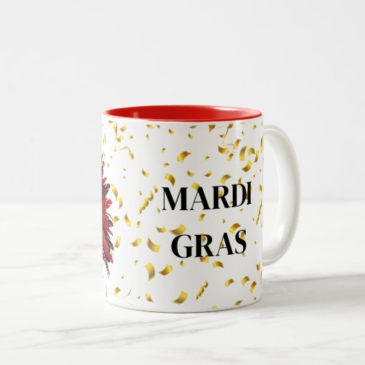 Mardi Gras Mok (Voorkant rechts)