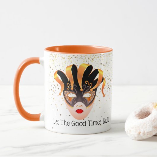 Mardi Gras Mok-Let the Good Times Roll Mok (Met donut)
