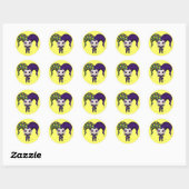 Mardi Gras Mondial de Blythe - Stickers (Feuille)