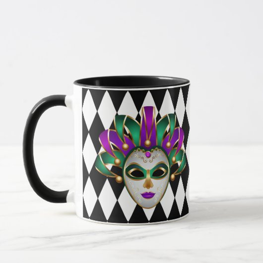 Mardi Gras Mug (Gauche)