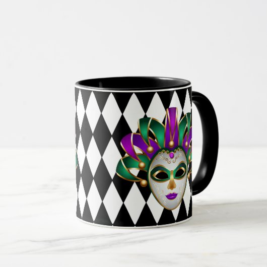 Mardi Gras Mug (Devant droit)