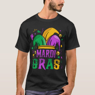 Mardi Gras Narrenhoed Carnaval Viering T-shirt