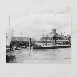 Mardi Gras, New Orleans: 1910 Briefkaart