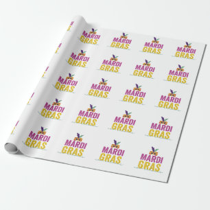 Mardi Gras New Orleans 2024 Carnaval Cadeau Cadeaupapier