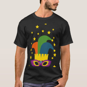 Mardi Gras New Orleans Carnaval Paars Green Yello T-shirt