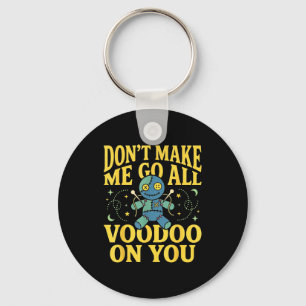 Mardi Gras New Orleans Heks Voodoo Dokter Voodoo Sleutelhanger