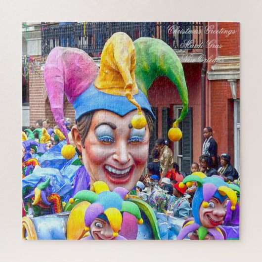 Mardi Gras New Orleans. Jigsaw Puzzle (Vertical)