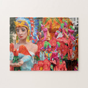 Mardi Gras New Orleans. Jigzaag Puzzle Legpuzzel