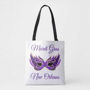 Mardi Gras New Orleans Masker Draagtas