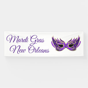 Mardi Gras New Orleans Masker Spandoek