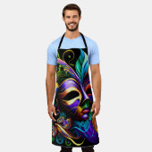 Mardi Gras New Orleans Schort (Gedragen)