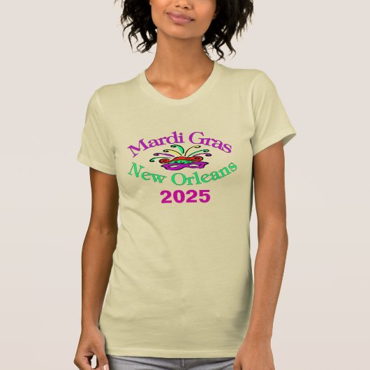 Mardi Gras New Orleans T-shirt (Voorkant)