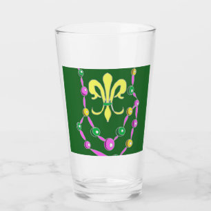 Mardi Gras ontwerp Kleurrijk Glas