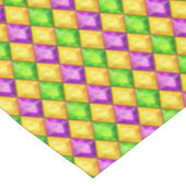 Mardi Gras ou toute autre occasion Festive Nappe (Angle)