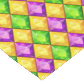 Mardi Gras ou toute autre occasion Festive Nappe (Angle)