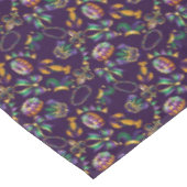Mardi Gras Paarse Patroon Tafelkleed (Gekanteld)