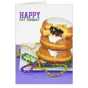 Mardi gras Paczki